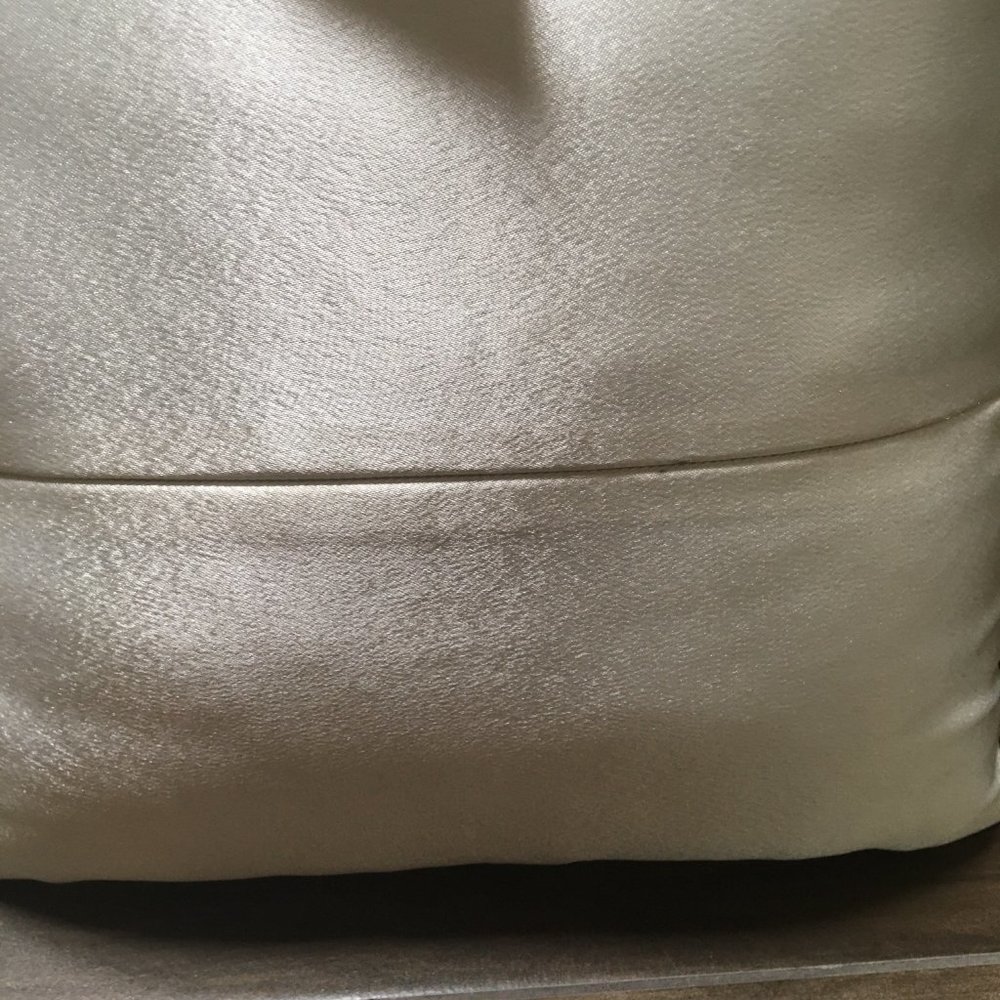 12x12 Pearl Embellished Pillow - Picture 5 of 5